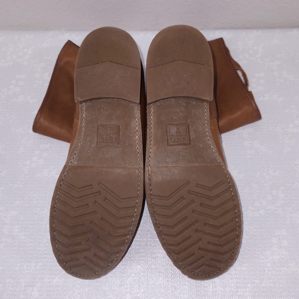 FRYE Veronica Shortie Brown Leather Boots US 8 - Picture 11 of 11
